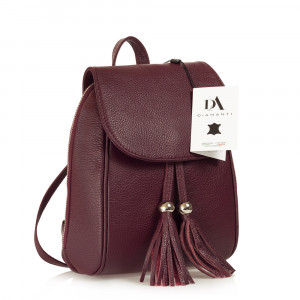 Rucsac dama din piele naturala DiAmanti Giuseppe Bordo